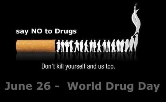 World Drug Day to be marked on Sunday