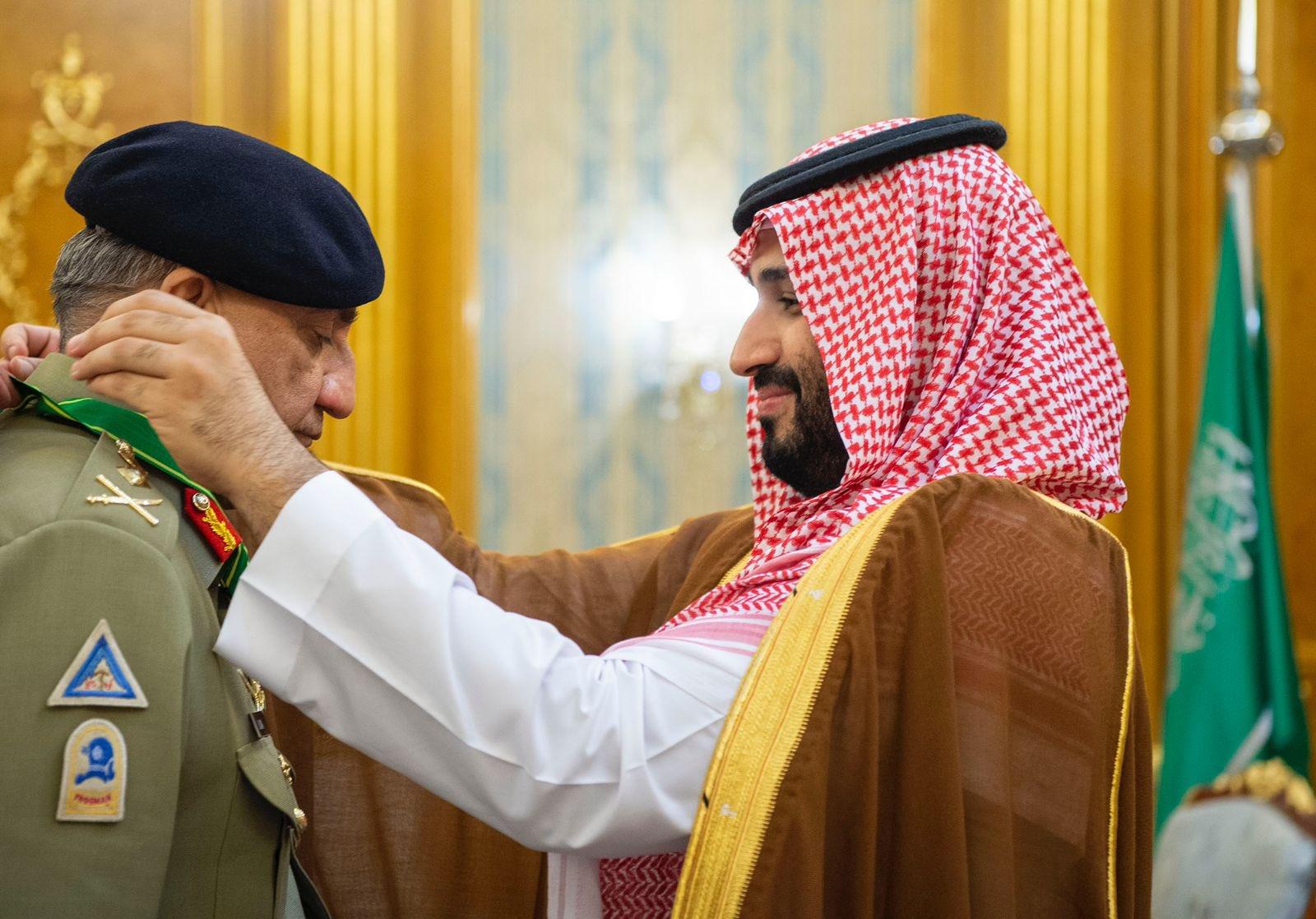 سعودی عرب  کا آرمی چیف جنرل قمر جاوید باجوہ کے لیے بڑا  اعزاز