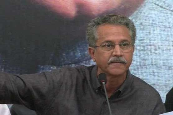 آصف زرداری سے گزارش ہے کہ ہماری باتوں کو سنجیدہ لیں:وسیم اختر