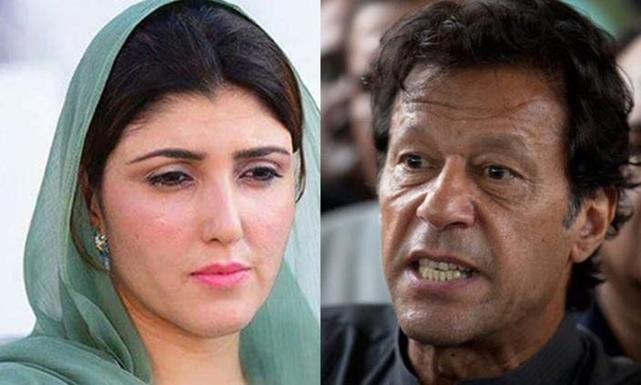 عائشہ گلالئی نے عمران خان کیخلاف چیف جسٹس آف پاکستان کو خط لکھ دیا