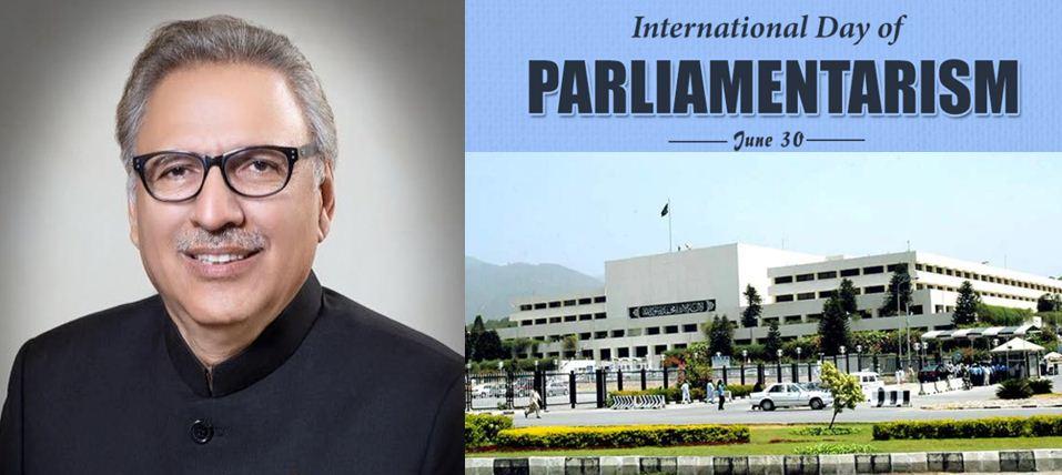 Responsibility rests with world's parliaments for sustainable development: President