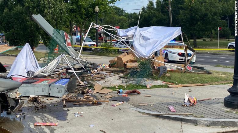US: Two killed as truck hits bicyclist, fireworks stand  
