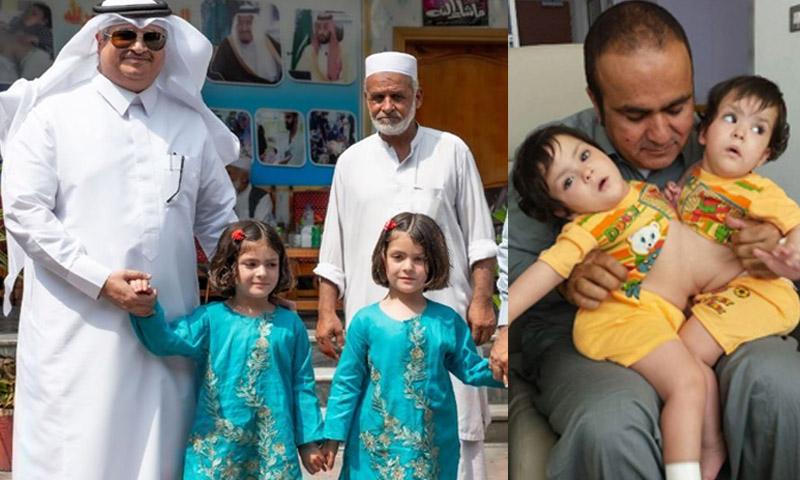 سعودی سفیر کا دورہ سوات ،جڑواں بہنوں سے خصوصی ملاقات