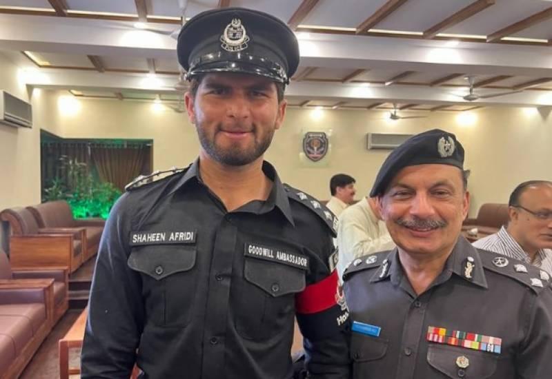 Shaheen Shah Afridi appointed honorary officer of KPK police
