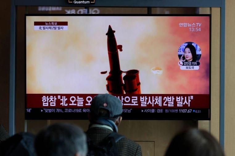 North Korea fires suspected rocket launchers: Seoul