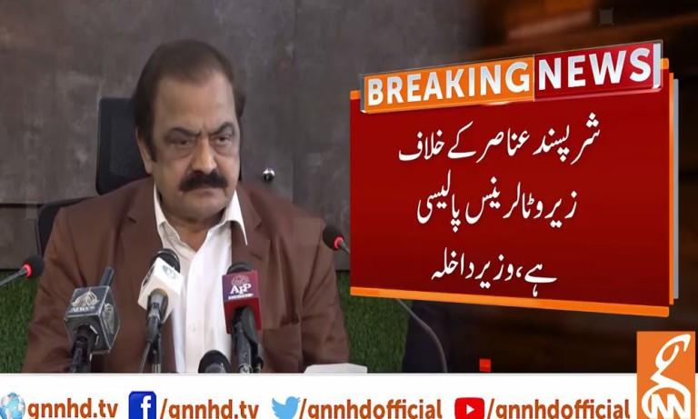 Security in constituencies of by-polls on high alert: Rana Sanaullah