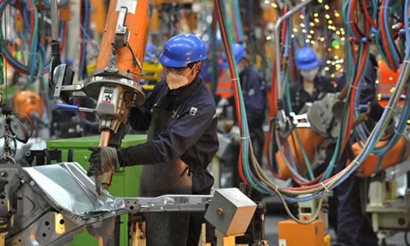 Pakistan's industrial output records 2.25% growth in July