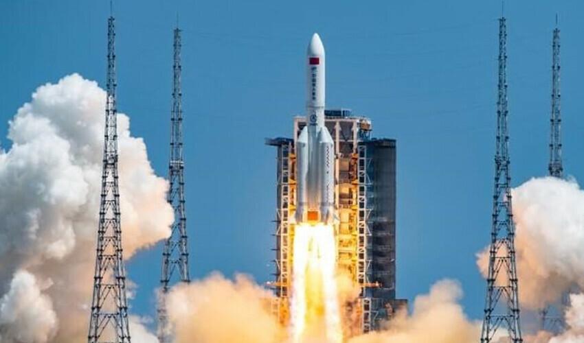 China launches second of three space station modules