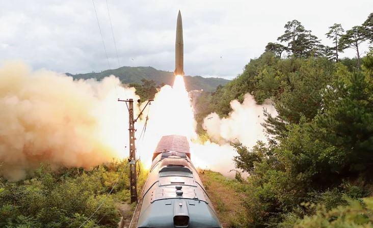 N.Korea test-fires new ‘railway-borne missile’ with range of 800km