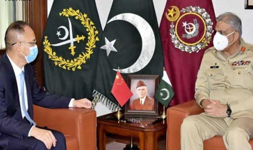 Chinese envoy calls on COAS Bajwa, assures his role in improving diplomatic ties