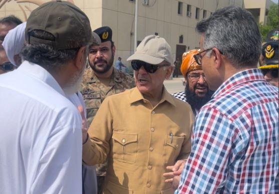 وزیر اعظم شہباز شریف کا بلوچستان کے سیلاب زدہ علاقوں کا دورہ