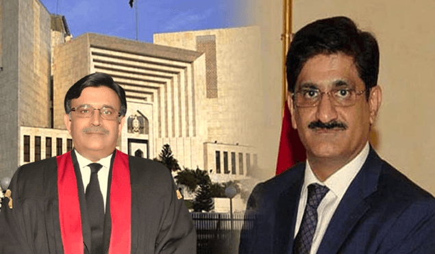 وزیر اعلیٰ سندھ نااہلی کیس میں لارجر بنچ کی استدعا مسترد