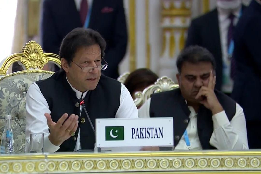 Imran Khan addresses SCO summit