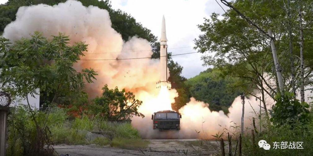 Enraged China fires missiles near Taiwan in drills after Pelosi visit