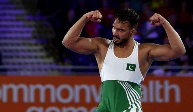 کامن ویلتھ گیمز2022ء،پاکستانی ریسلر انعام بٹ نےسلور میڈل جیت لیا