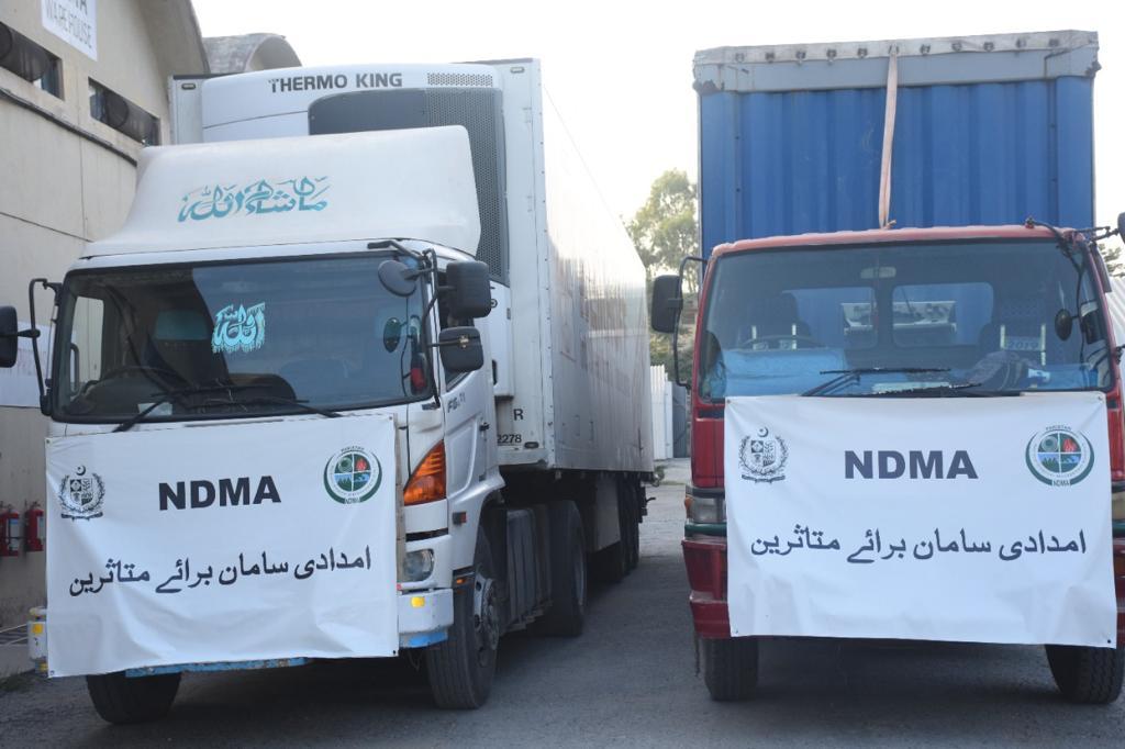 NDMA provides relief items to flood-hit areas of Balochistan