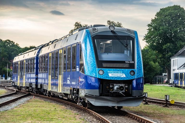 Germany inaugurates world’s first hydrogen-powered train fleet