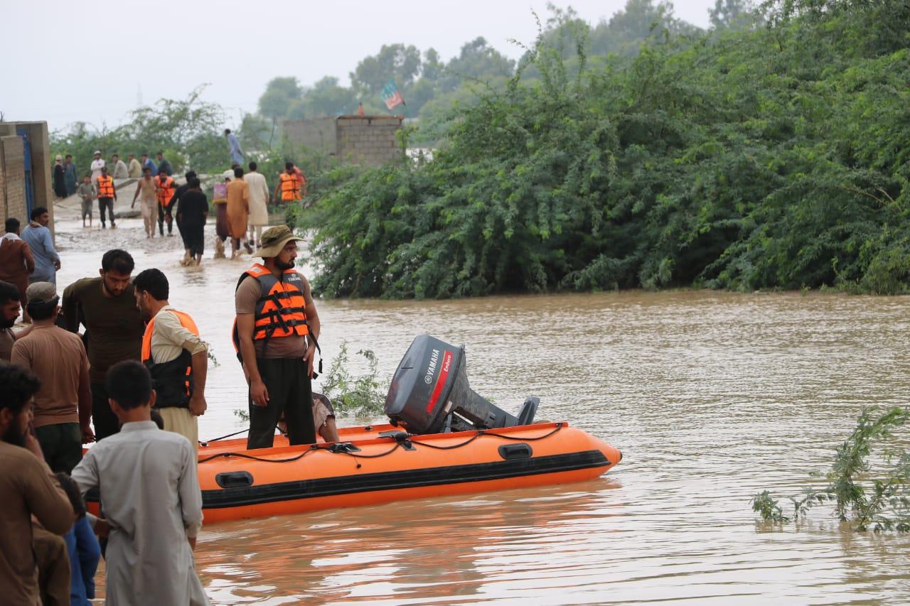 Rescue, relief activities in full swing in flood and rain-affected areas of KP