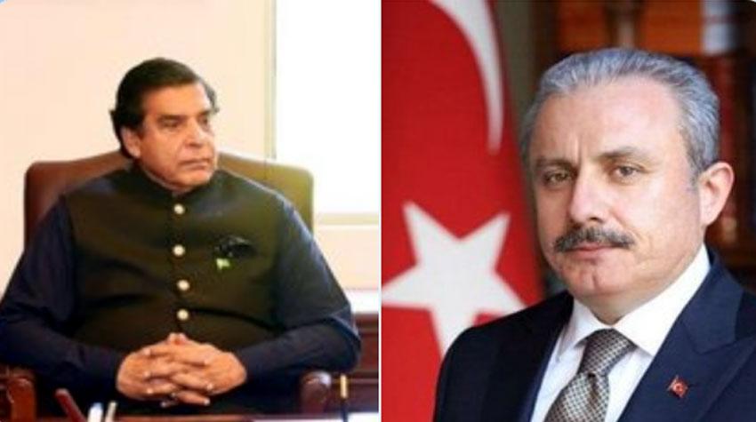 Turkish Speaker expresses grief over losses by floods in Pakistan