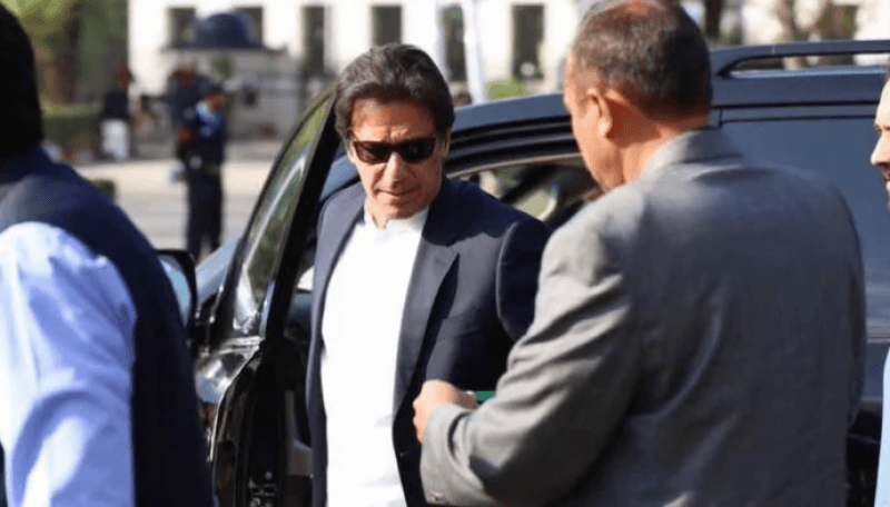 عمران خان کی حفاظت پر اخراجات ، پی ٹی آئی نے تفصیلات مانگ لیں