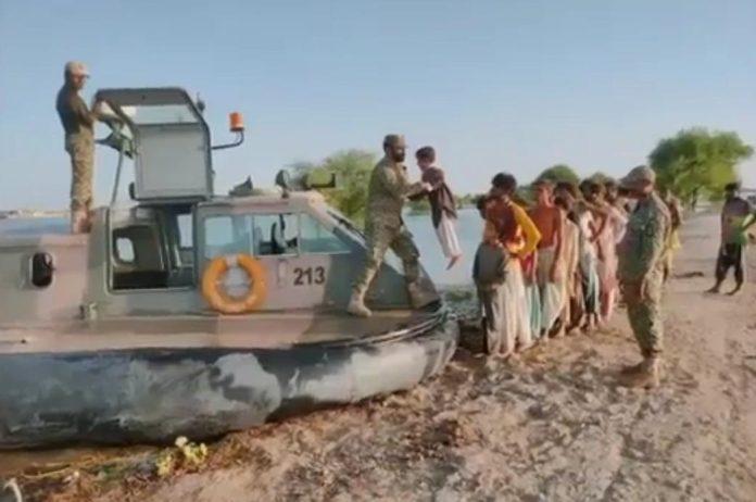 Pakistan Navy extends relief operations in South Punjab, Sindh