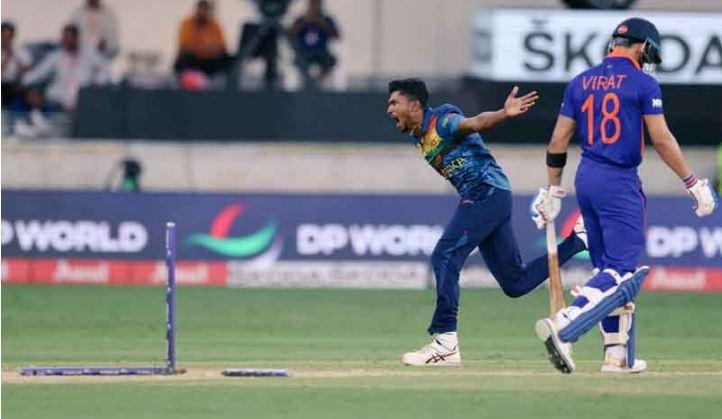 بھارت کا سری لنکا کو جیت کیلئے 174 رنز کا ہدف