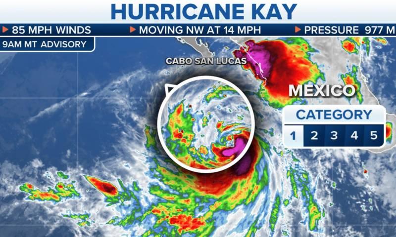 Mexico's Baja California braces for Hurricane Kay