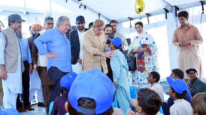 PM thanks UNSG for his unprecedented support to Pakistan flood victims