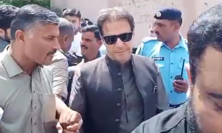 Imran Khan appears before ATC in Terrorism case