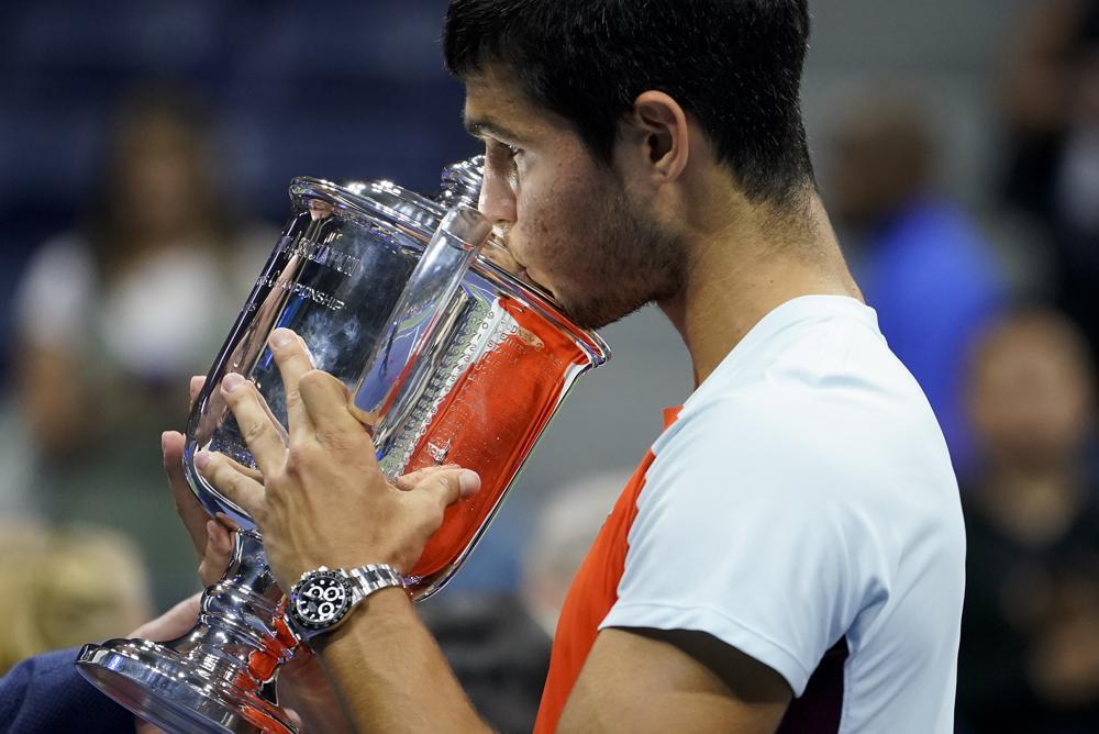 Carlos Alcaraz: 19-year-old wins tennis US Open; becomes world's number 1 