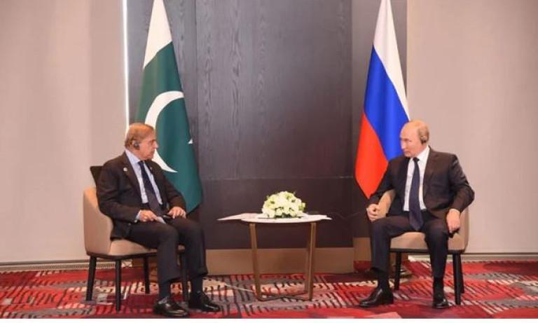 PM Shehbaz, Russian President discuss bilateral ties