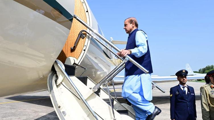 PM Shehbaz Sharif leaves for London to attend Queen Elizabeth’s state funeral