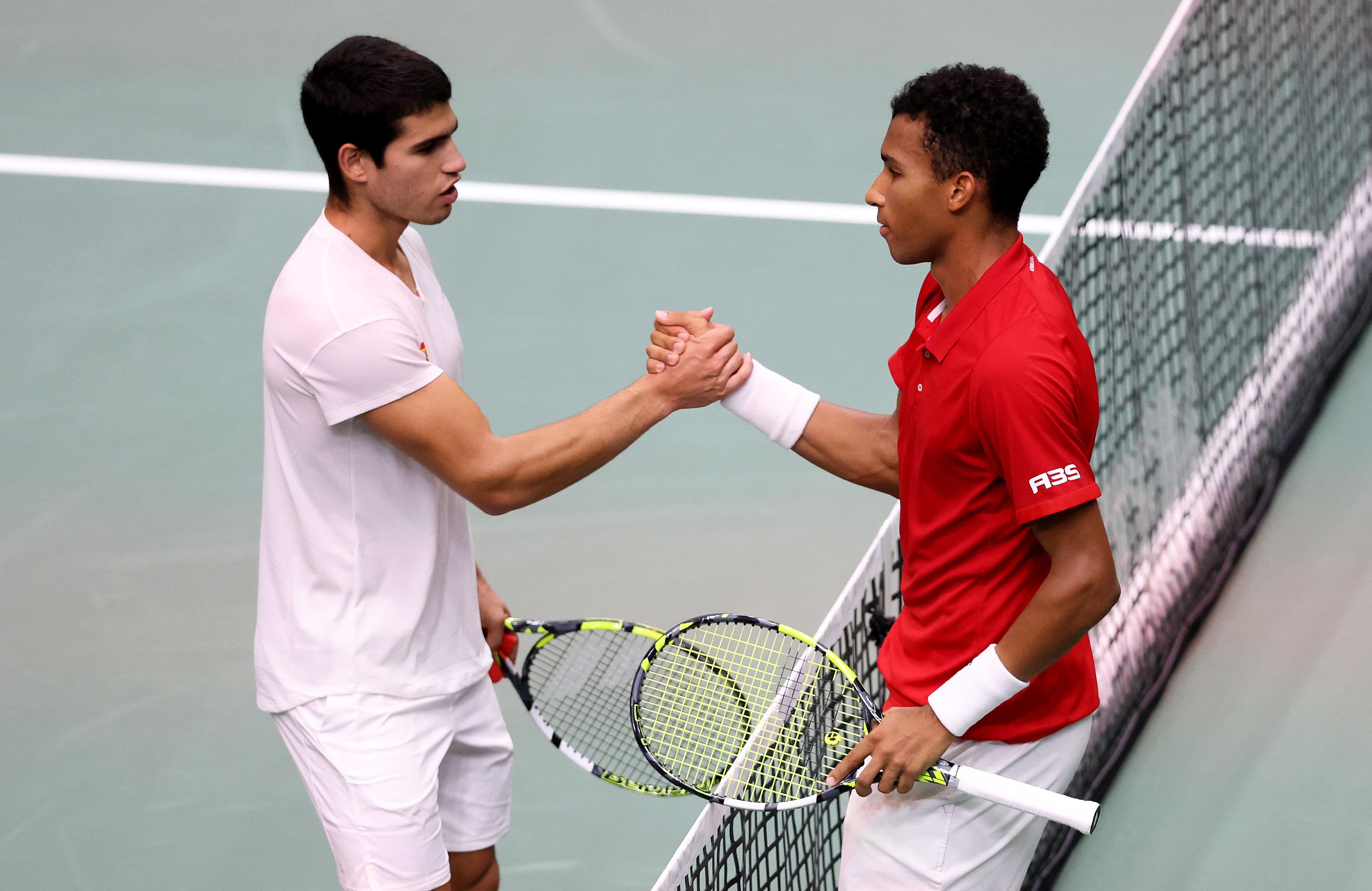 World number one Alcaraz loses to Auger-Aliassime in Davis Cup