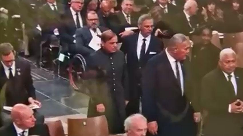 PM Shehbaz attends funeral ceremony of late Queen of England, Elizabeth-II at Westminster Abbey