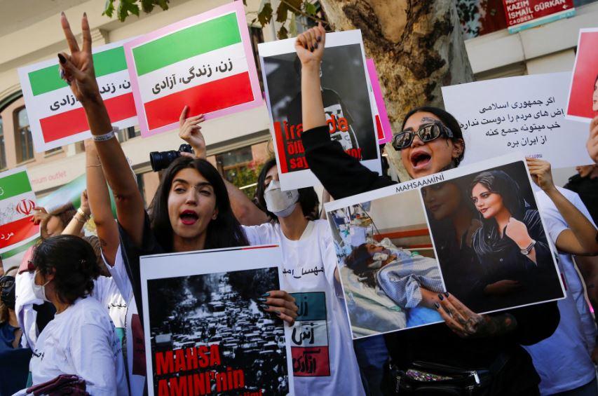 Protests over young woman's death continue across Iran, rights group report 83 deaths