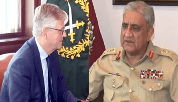 آرمی چیف سے اقوام متحدہ امن مشن کے نائب سیکریٹری کی ملاقات