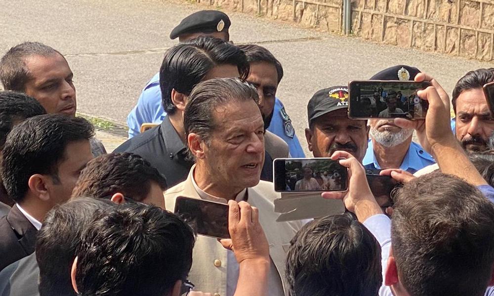 ممنوعہ فنڈنگ کیس:عمران خان نے ضمانت قبل از گرفتاری کی درخواست دائرکردی 
