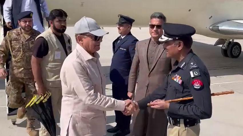 PM arrives in Jacobabad for day-long visit 