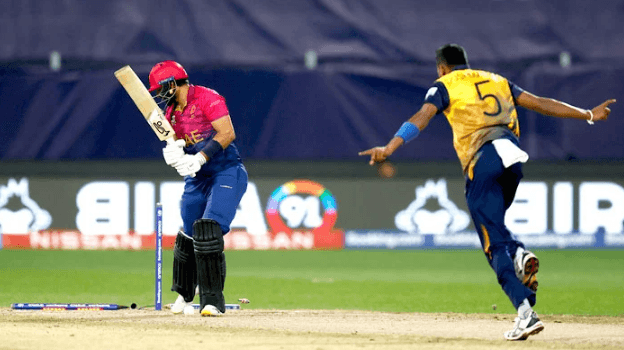 سری لنکا نے متحدہ عرب امارات کو باآسانی 79 رنز سے ہرادیا