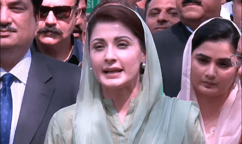 عمران خان کی نااہلی ،  مریم نوازکا ردعمل سامنے آگیا