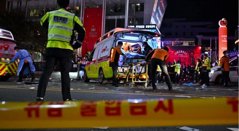 Halloween stampede in Seoul leaves at least 120 killed