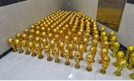 Qatari authorities seize fake World Cup trophies