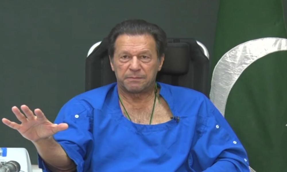 عمران خان کا منگل کو وزیرآباد سے مارچ دوبارہ  شروع کرنے کا اعلان