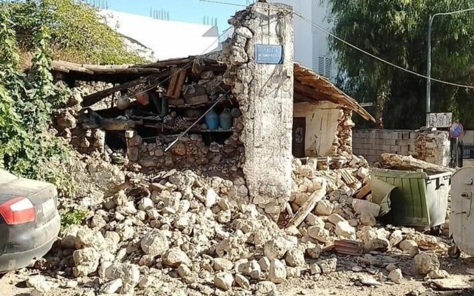 Earthquake jolts Greece’s largest island; one dies