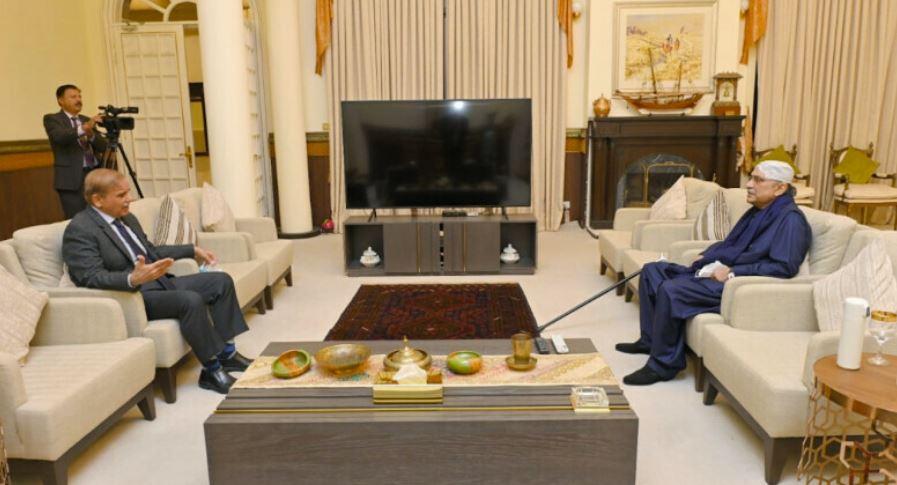 PM Shehbaz, Zardari discuss national affairs