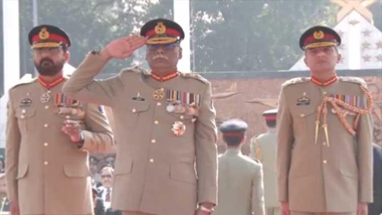 General Sahir Shamshad Mirza assumes charge as CJCSC