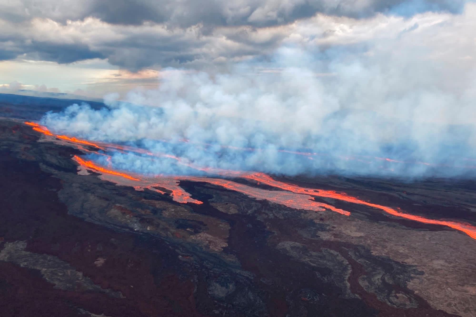 World's largest active volcano erupts in Hawaii