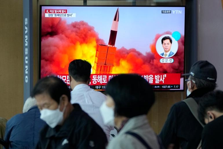 North Korea fires short-range missile into sea, South Korean military says