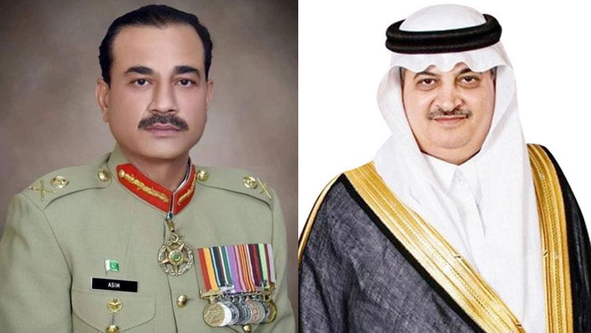 COAS, KSA Envoy discuss matters of bilateral interest