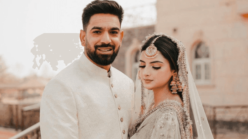 Cricketer Haris Rauf gets hitched with model Muzna Malik